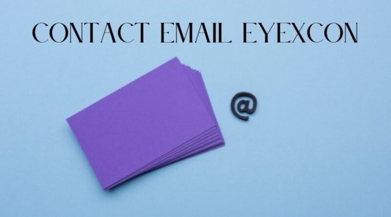 Contact Email Eyexcon