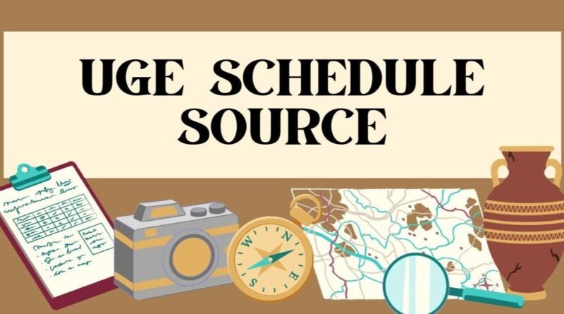 UGE Schedule Source