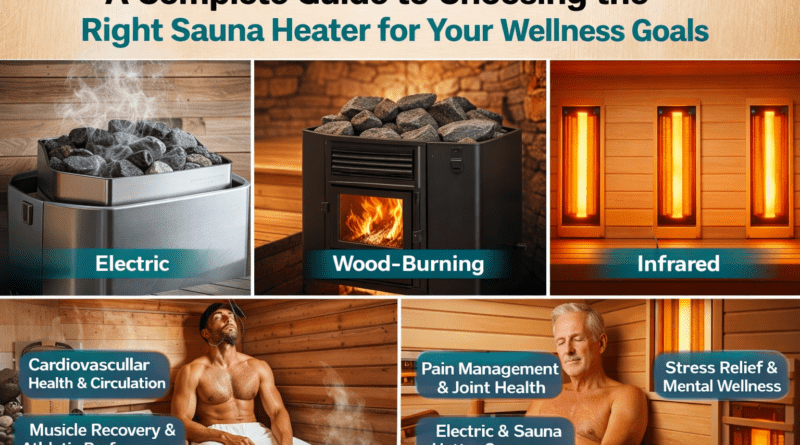 A Complete Guide to Choosing the Right Sauna Heater for Your Wellness Goals