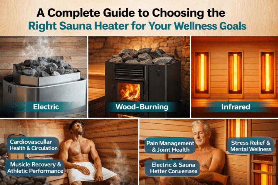 A Complete Guide to Choosing the Right Sauna Heater for Your Wellness Goals