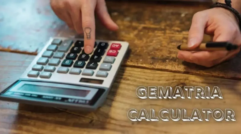 Gematria Calculator