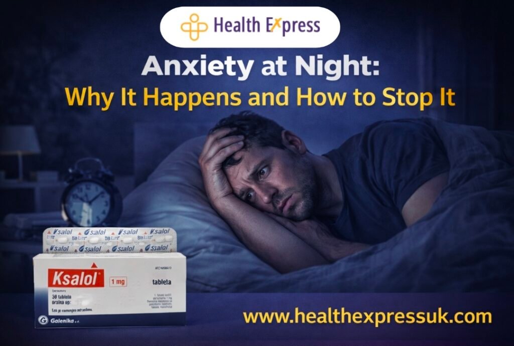 Anxiety at Night: Why It Happens and How to Stop It