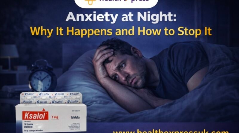 Anxiety at Night: Why It Happens and How to Stop It