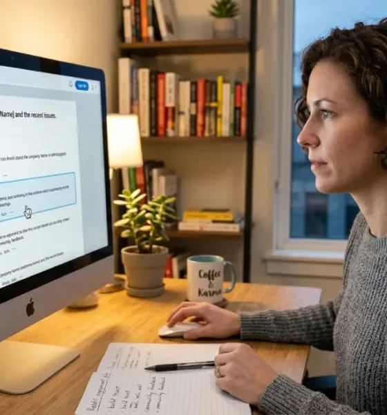Reputation Recovery: Using Reddit Engagement Strategically