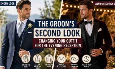 The Groom’s Second Look: Changing Your Outfit for the Evening Reception